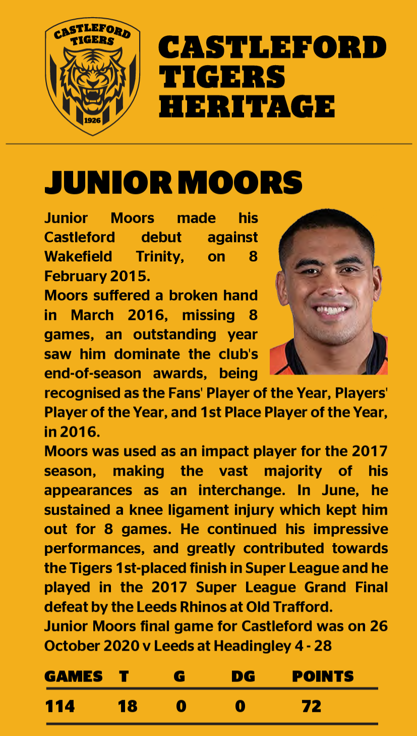 Profile of Junior Moors