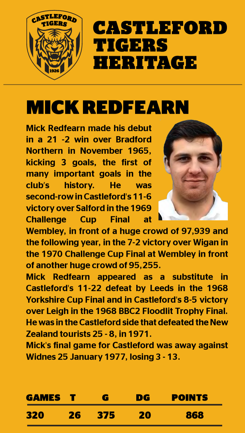Profile of Mick Redfearn