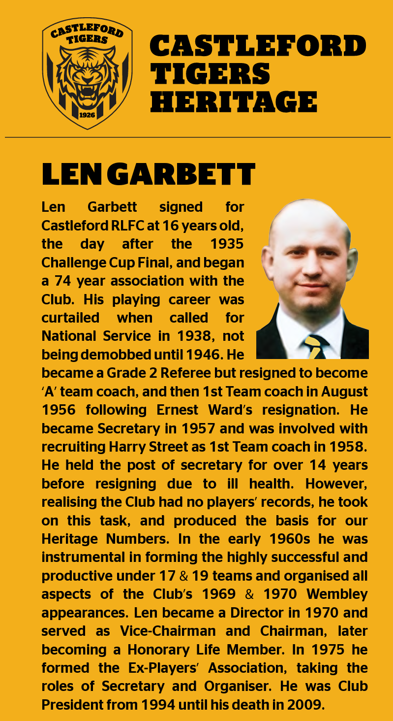 Profile of Len Garbett