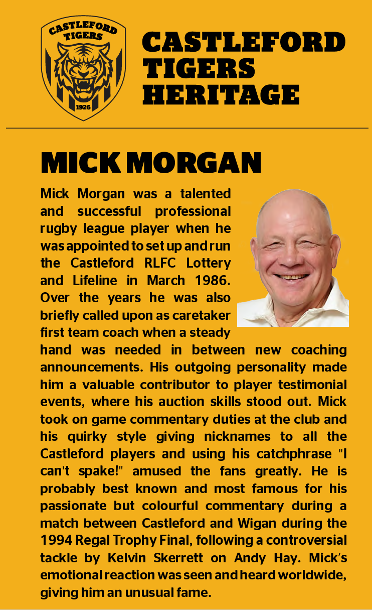 Profile of Mick Morgan