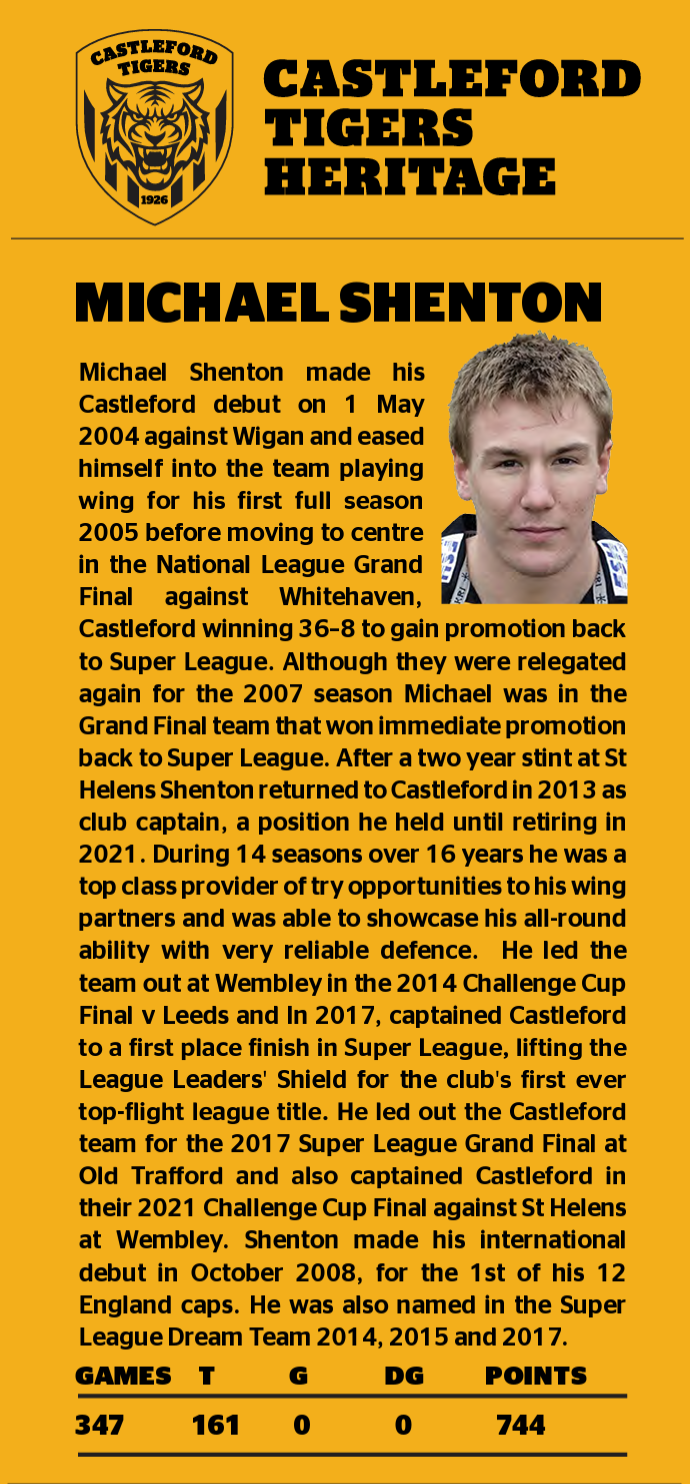 Profile of Michael Shenton