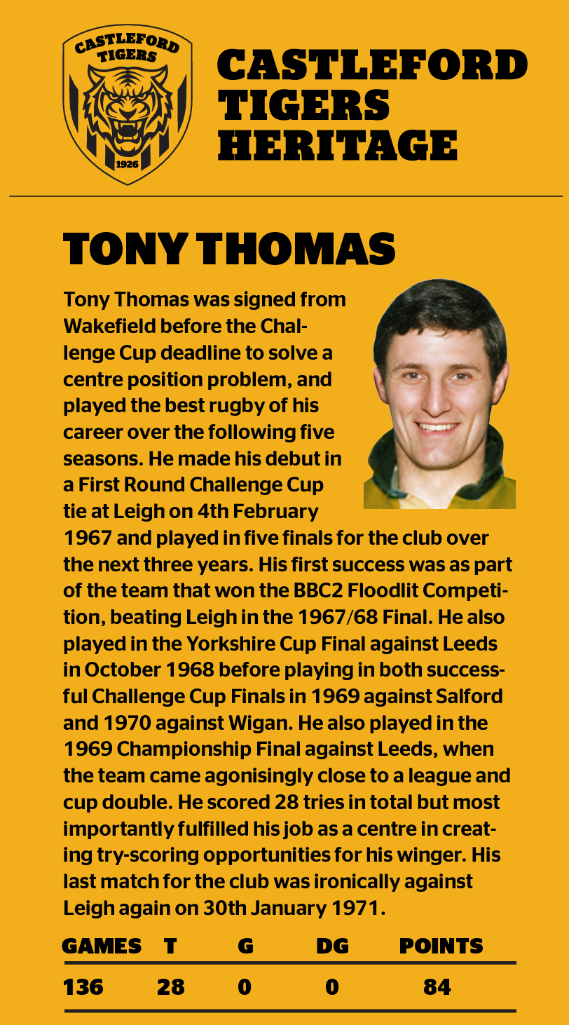 Profile of Tony Thomas