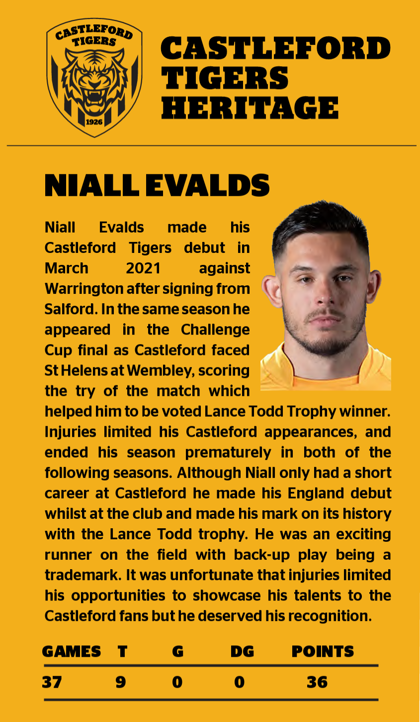 Profile of Niall Evalds
