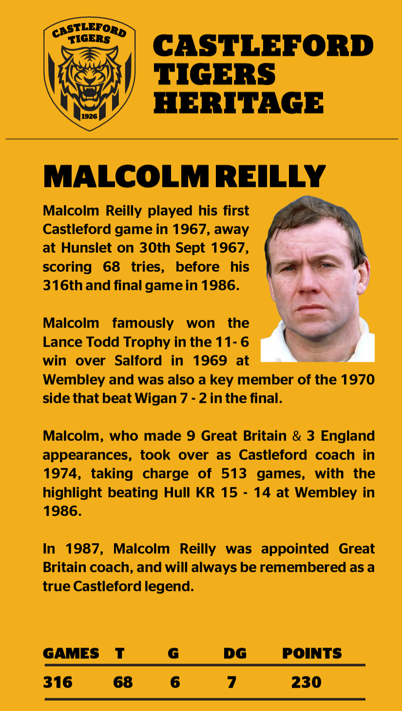Profile of Malcolm Reilly