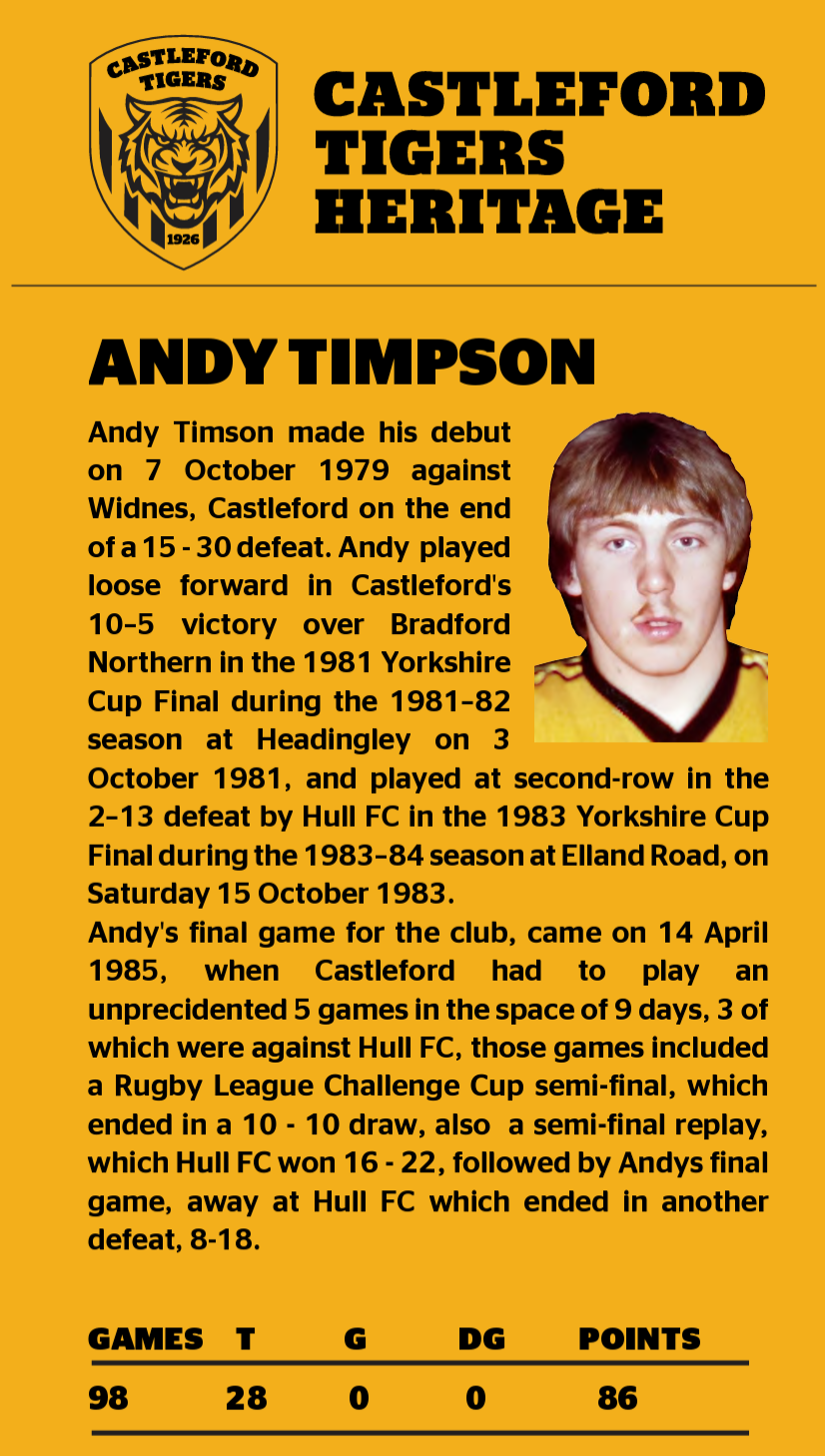 Profile of Andy Timson