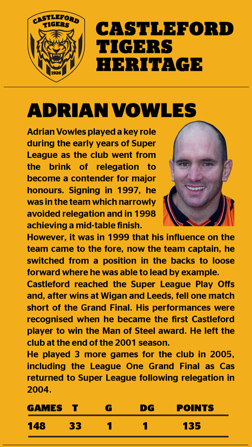 Profile of Adrian Vowles