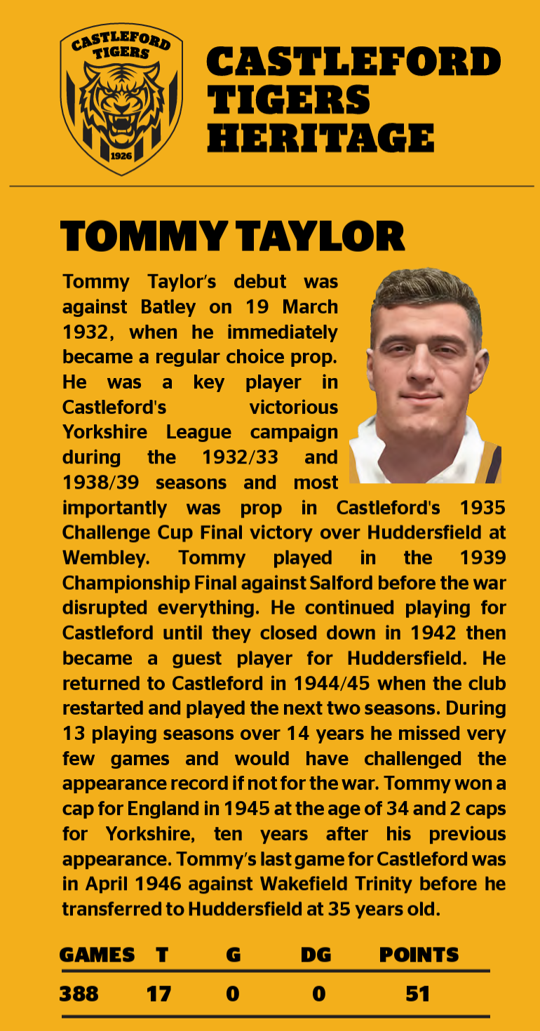 Profile of Tommy Taylor
