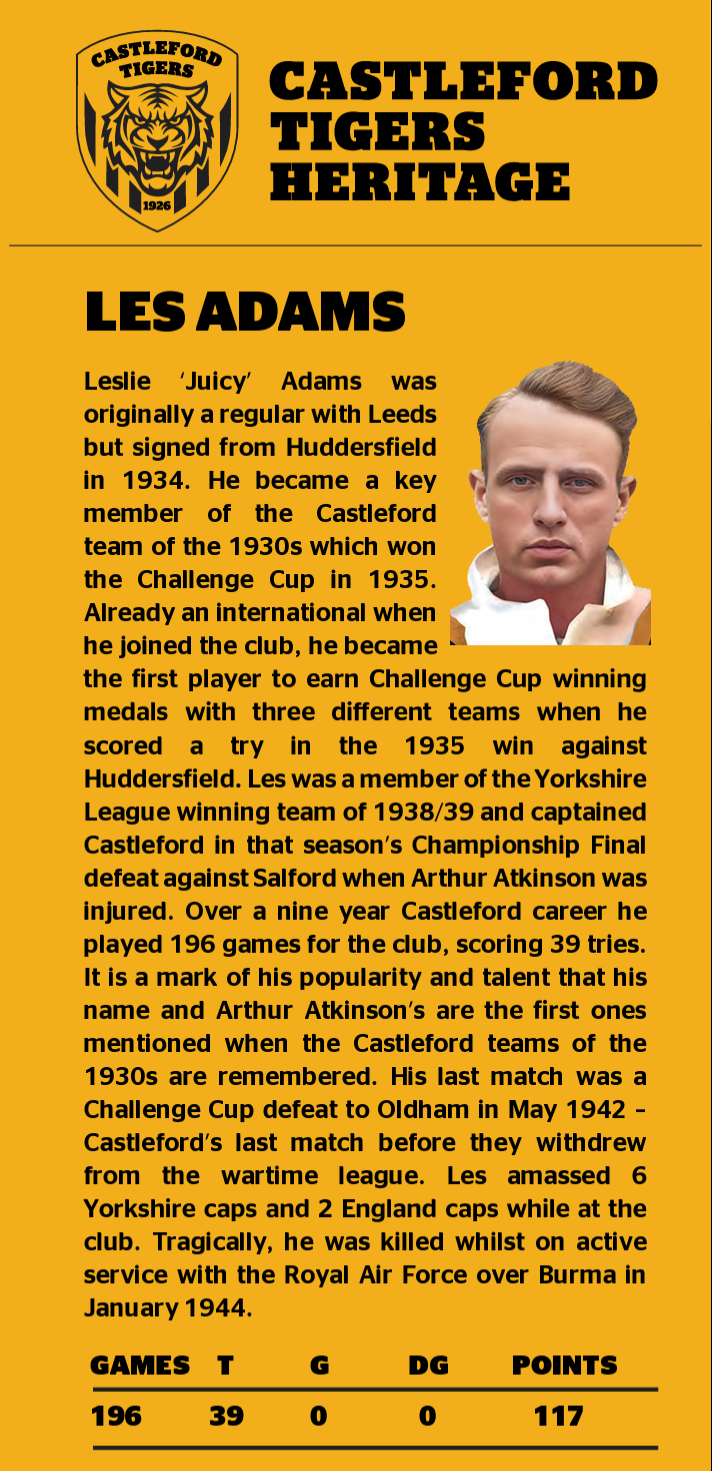 Profile of Les Adams