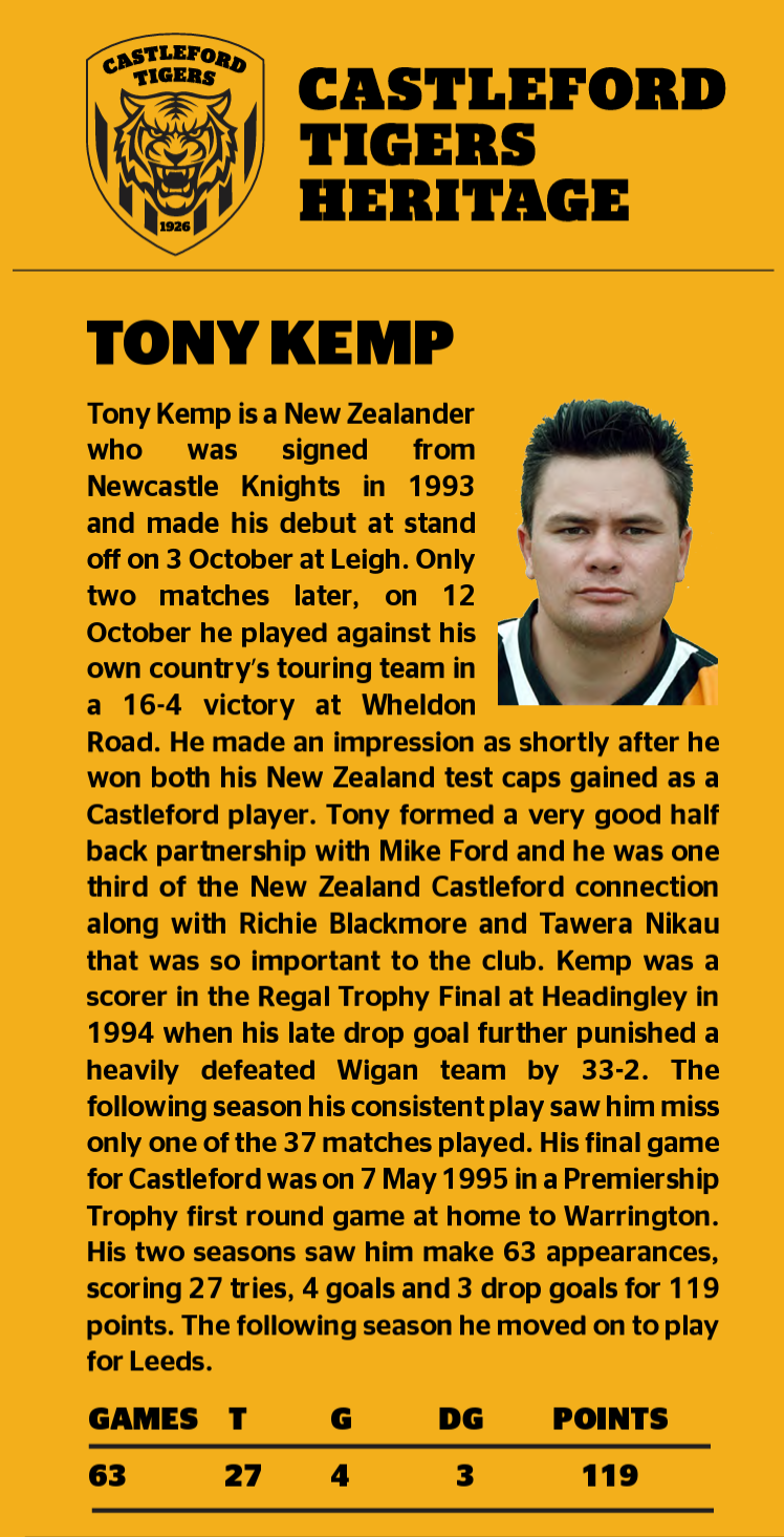 Profile of Tony Kemp