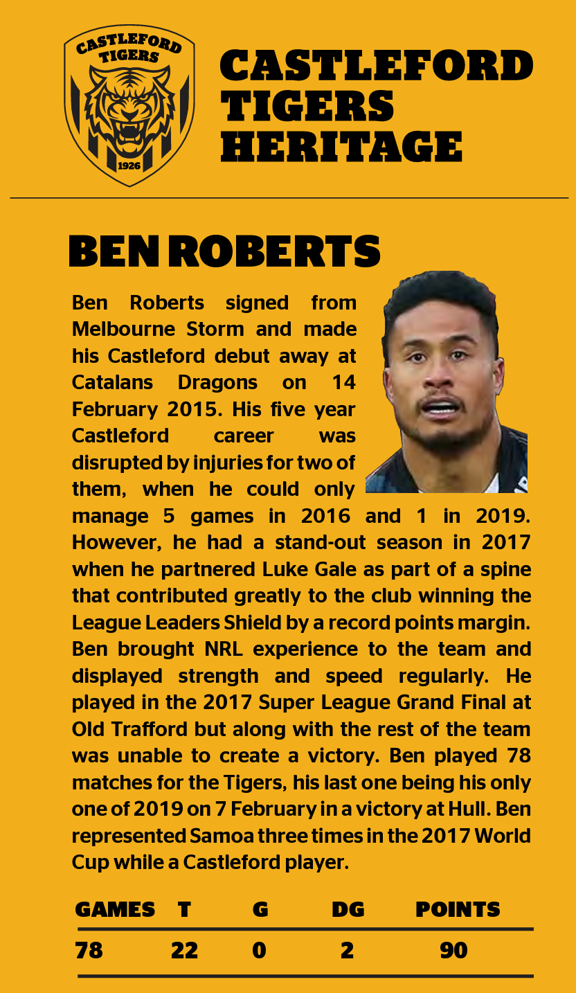 Profile of Ben Roberts