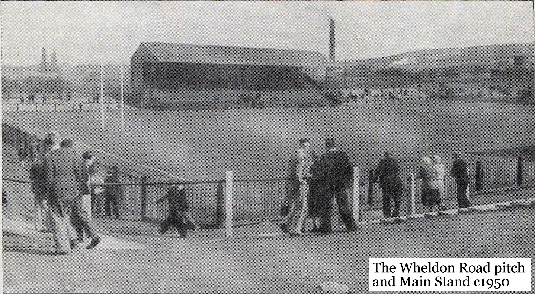 Retro Photograph of Castleford Tigers Ground