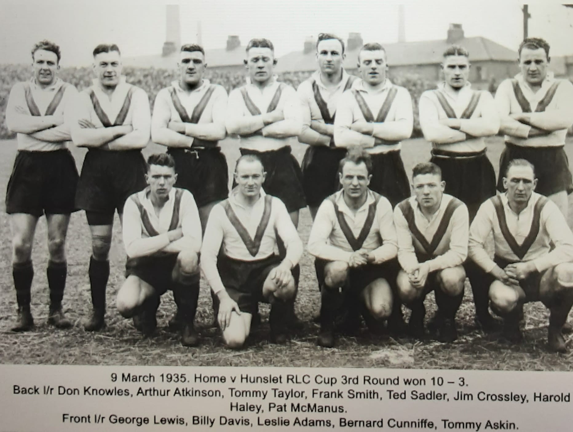 Photograph from the match