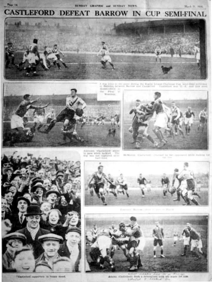 Photograph from the match