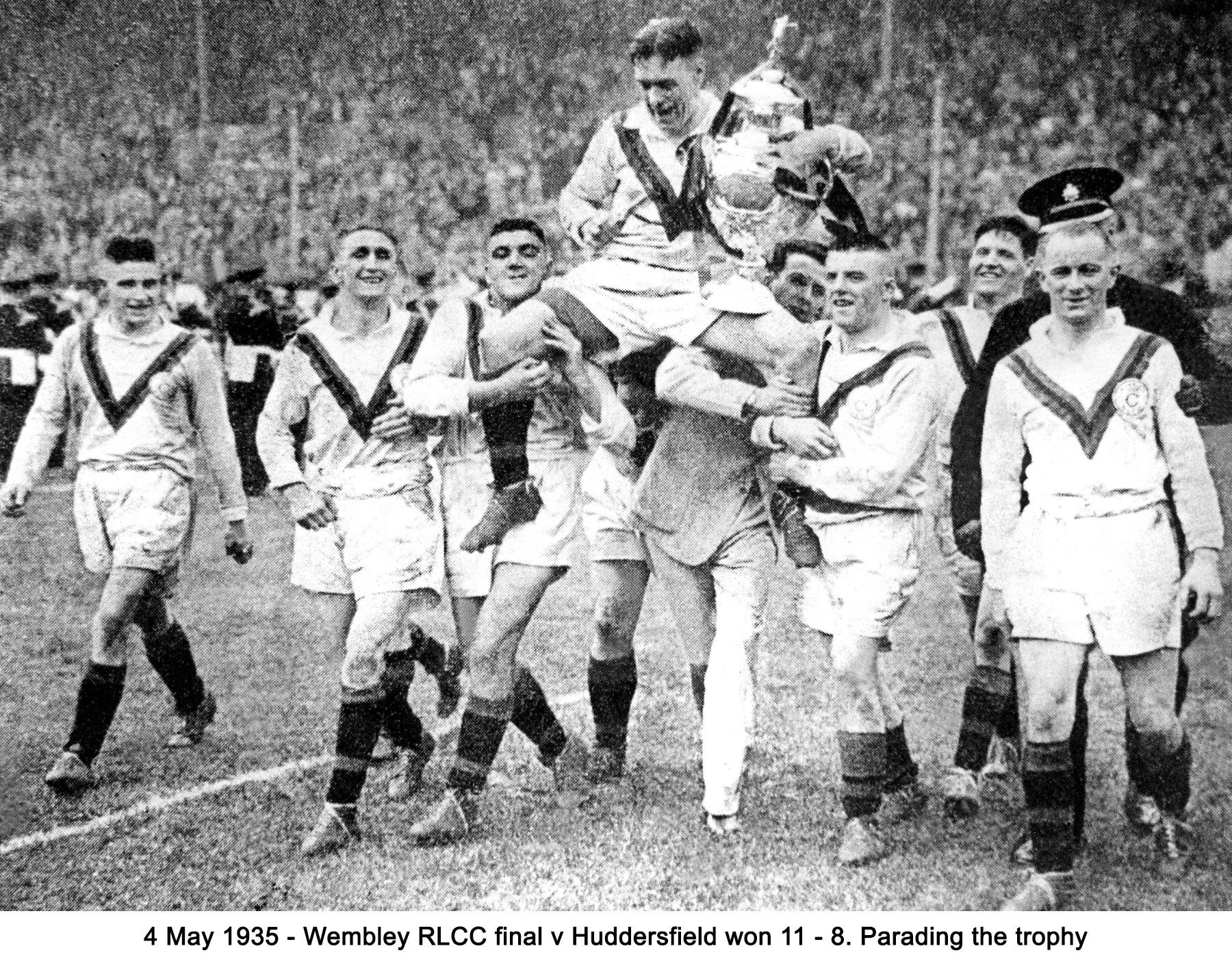 Photograph from the match