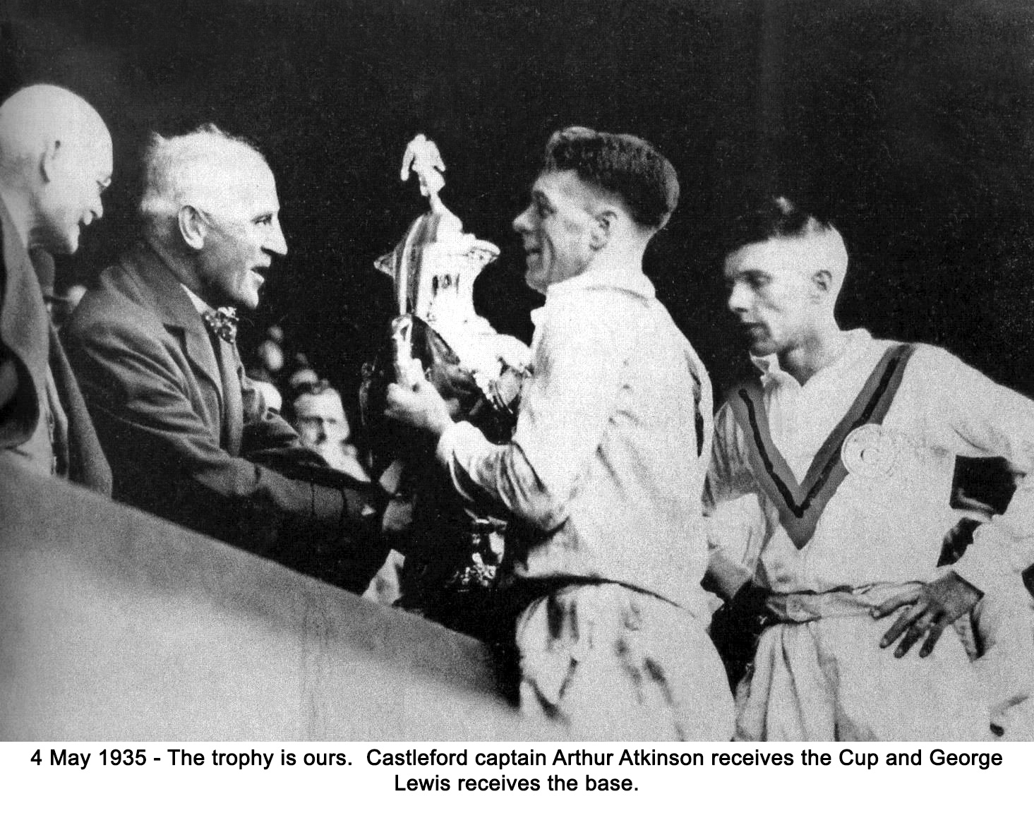 Photograph from the match