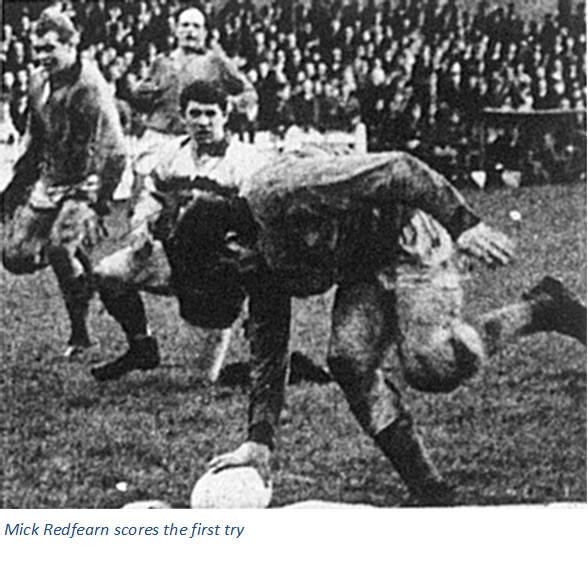 Photograph from the match