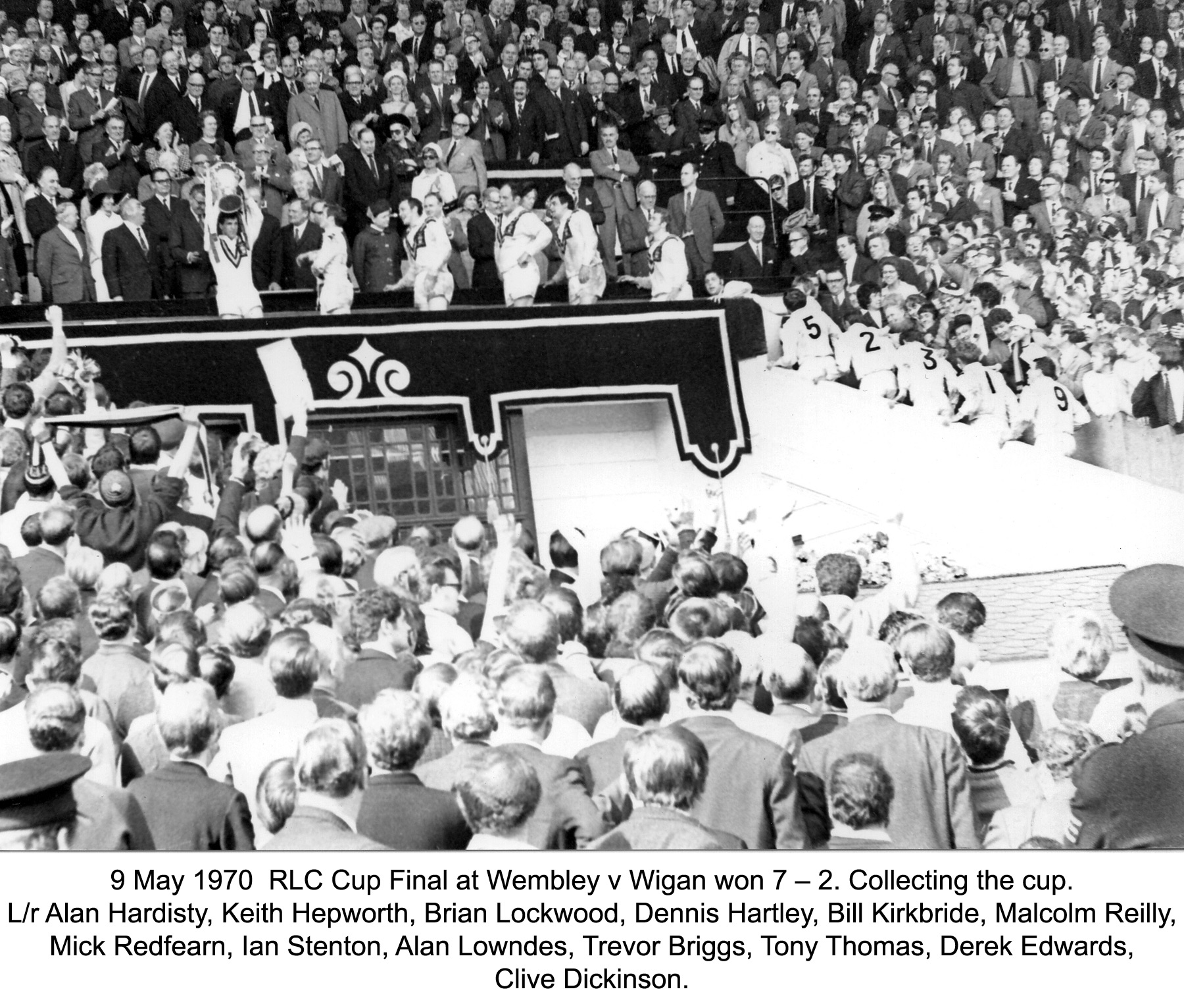 Photograph from the match