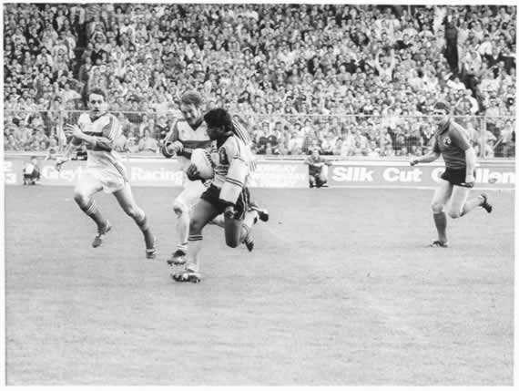 Photograph from the match
