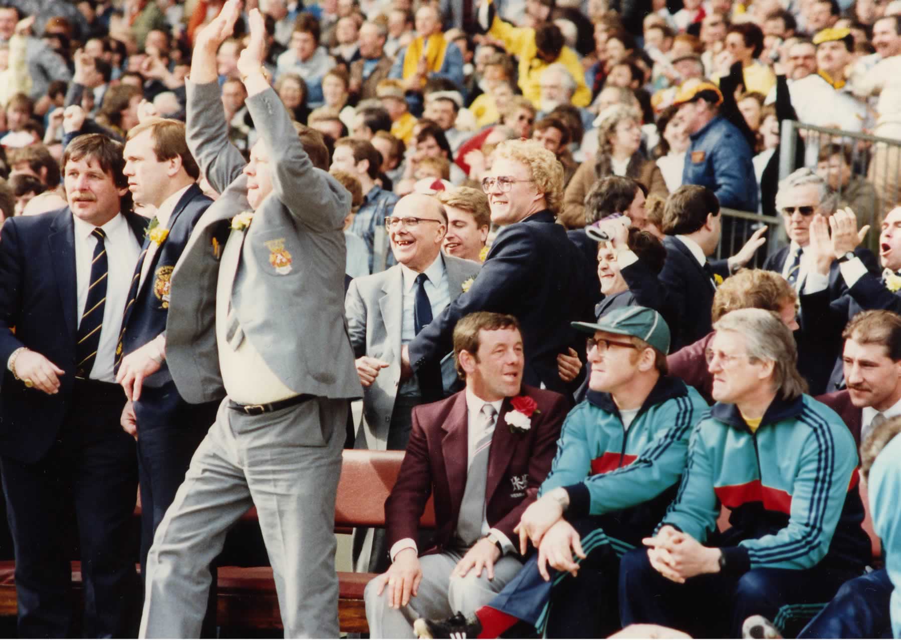 Photograph from the match