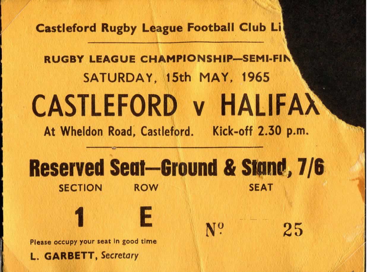 1964/65 memorabilia