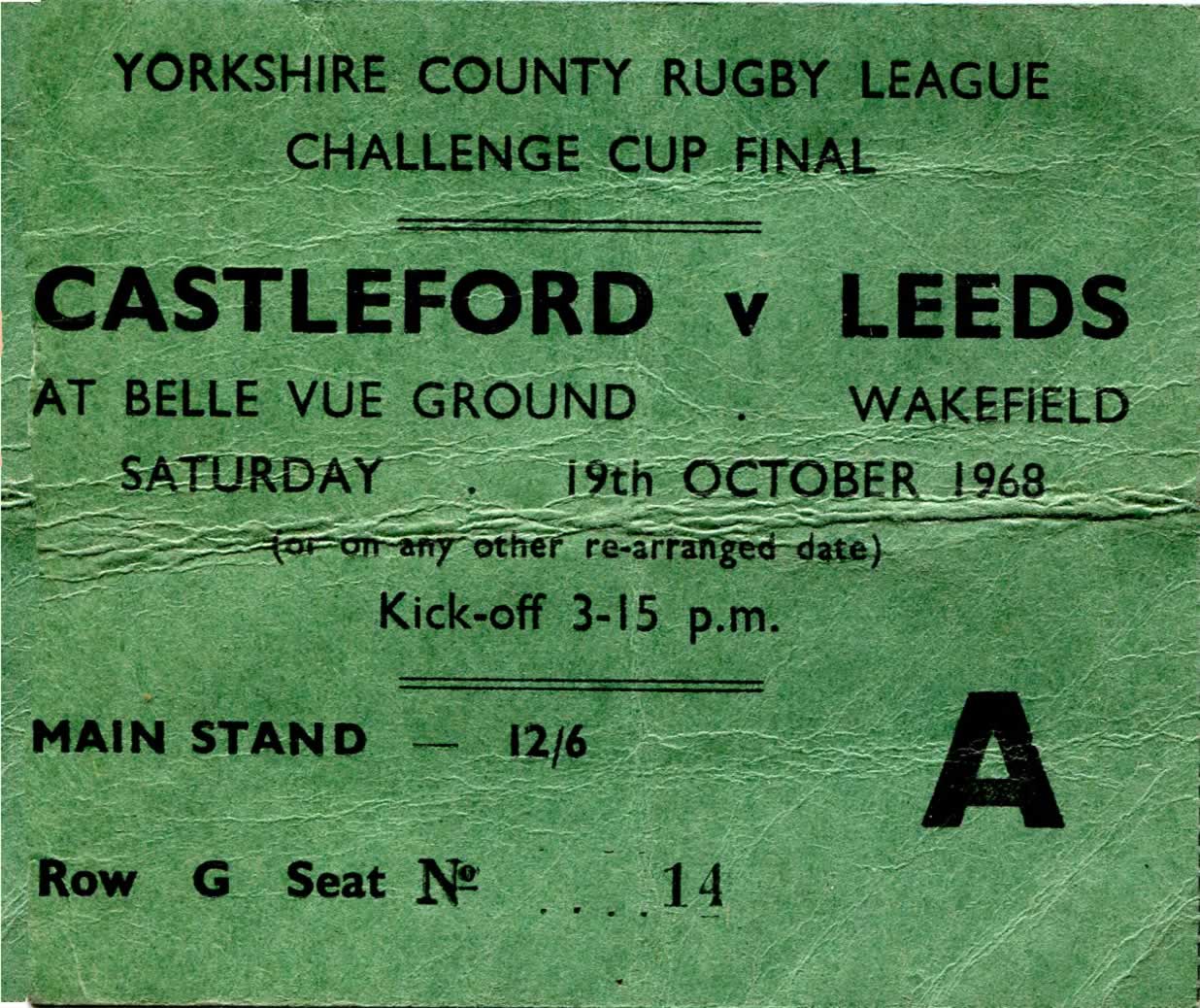 1968/69 memorabilia