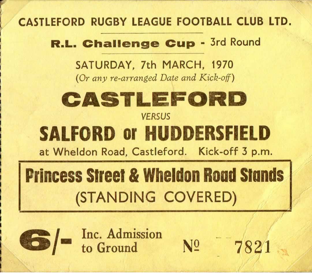 1969/70 memorabilia