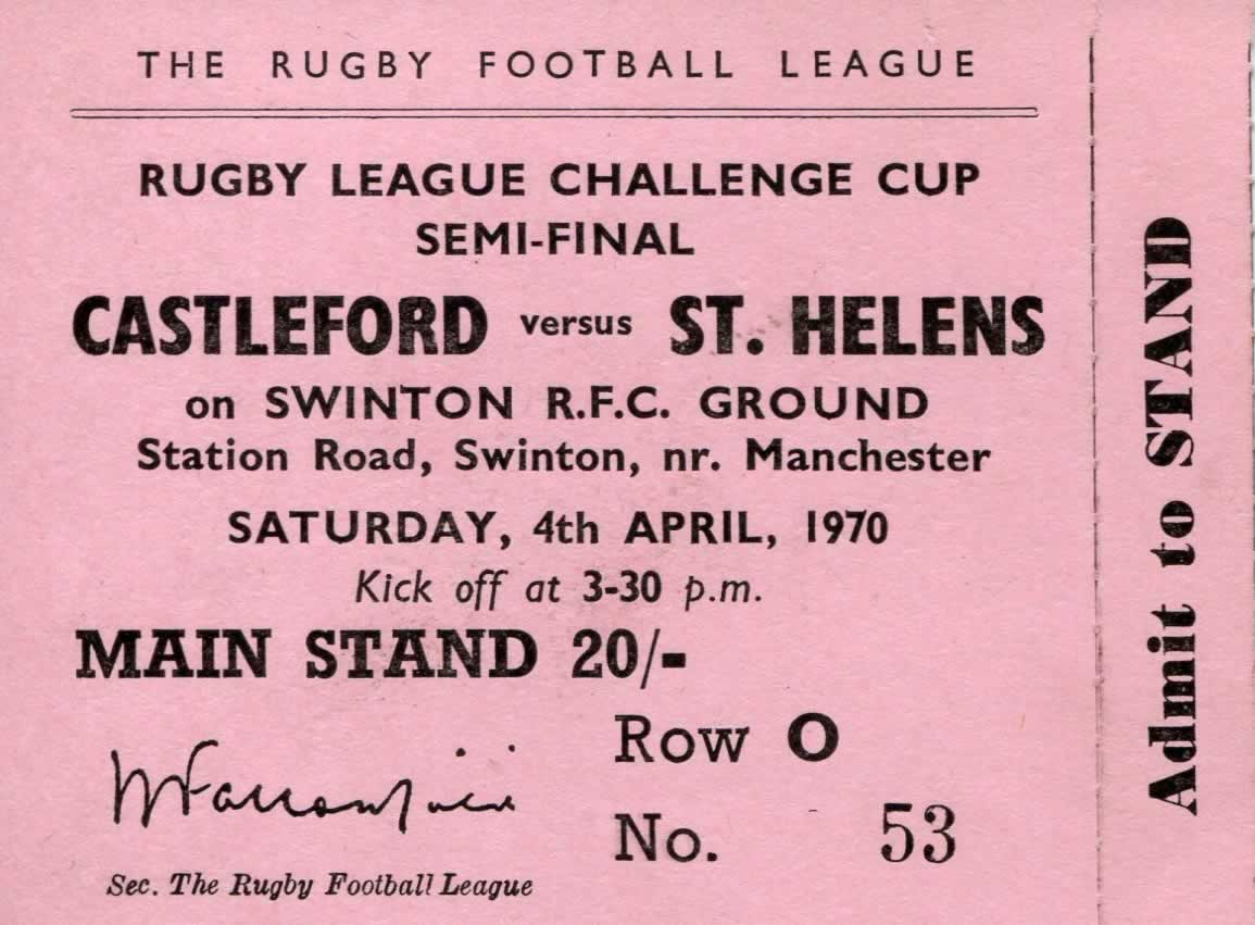 1969/70 memorabilia