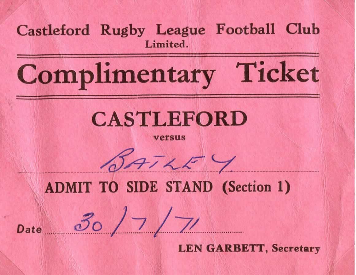 1971/72 memorabilia