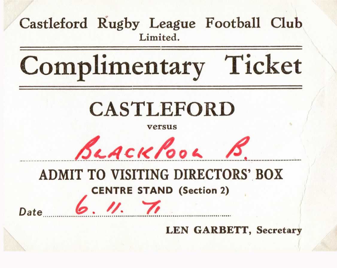 1971/72 memorabilia