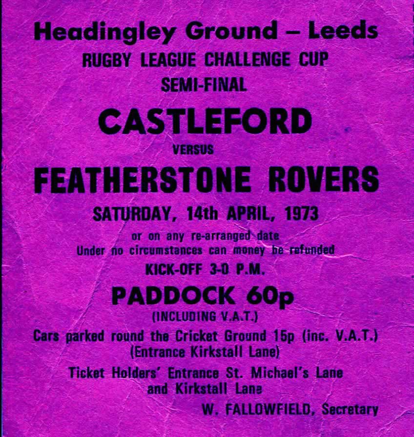 1972/73 memorabilia