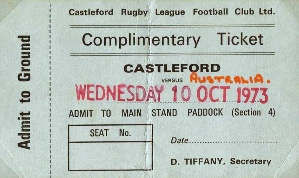 1973/74 memorabilia
