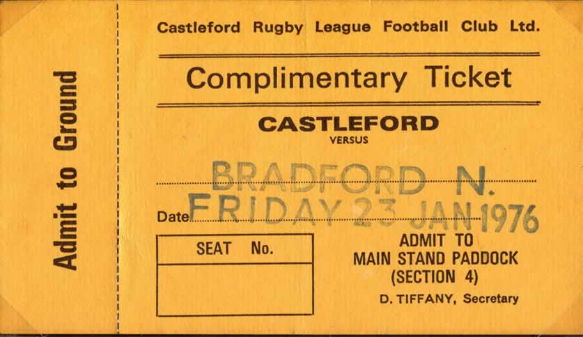 1975/76 memorabilia
