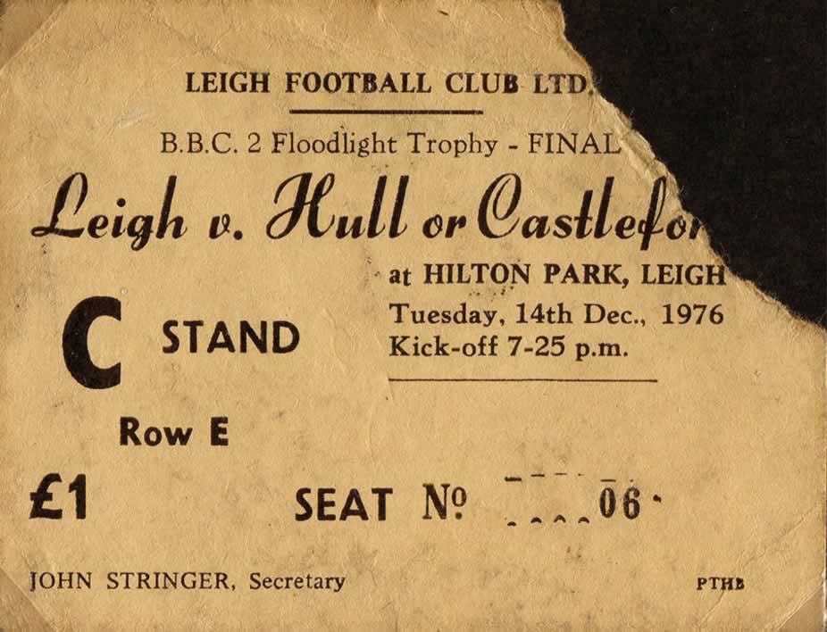 1976/77 memorabilia