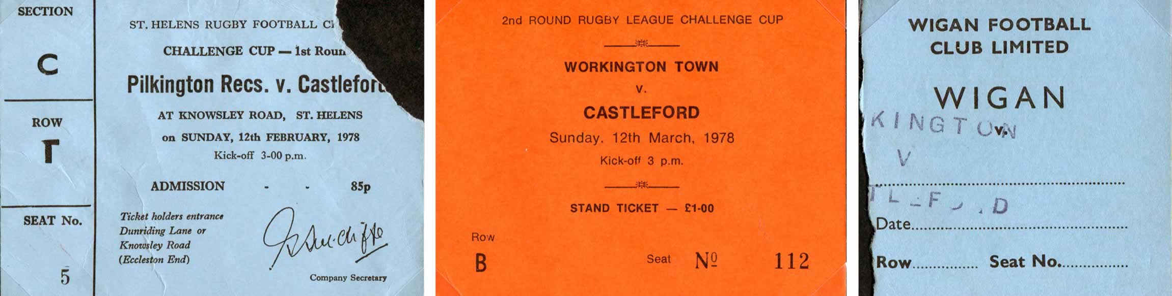 1977/78 memorabilia