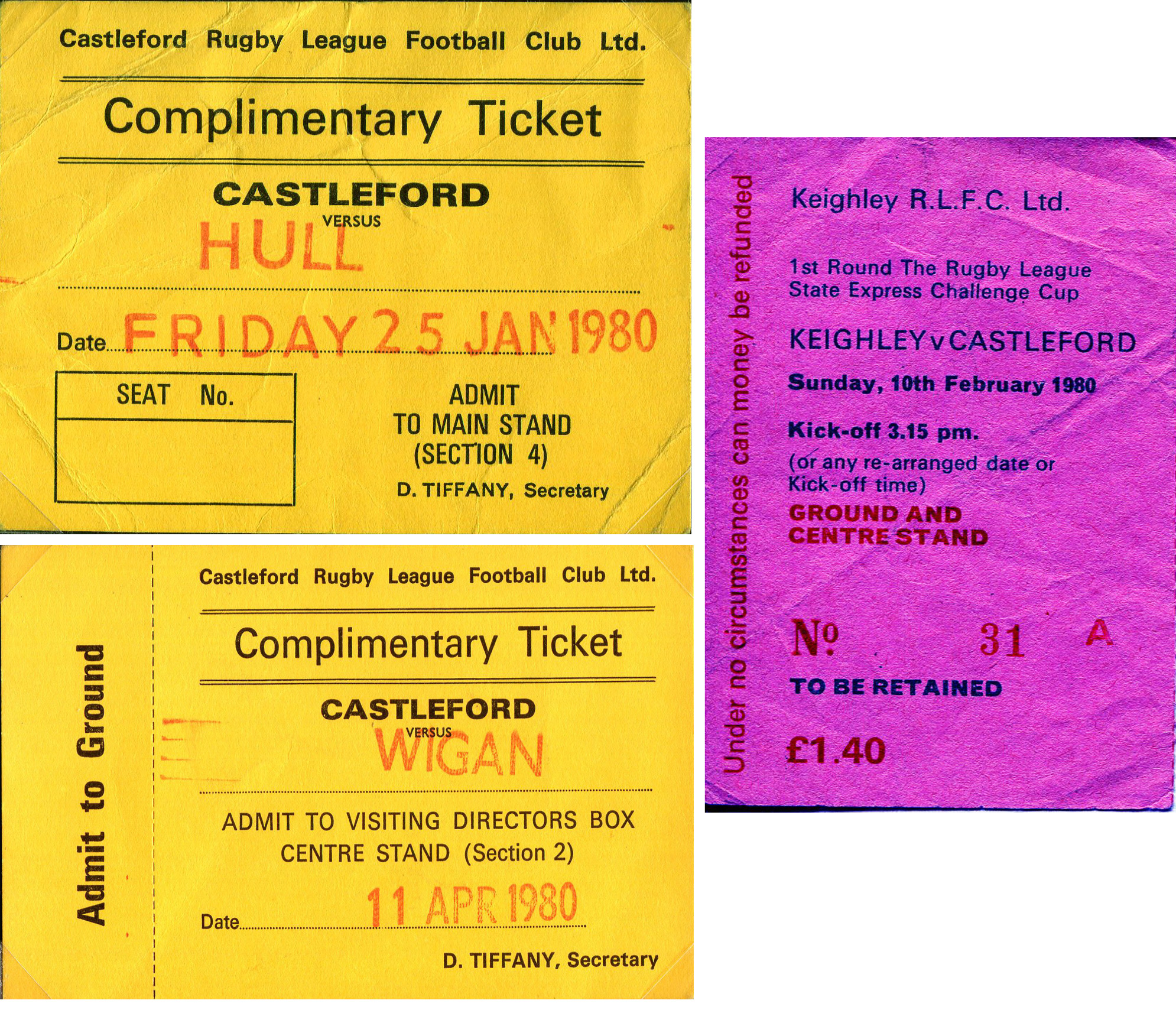 1979/80 memorabilia