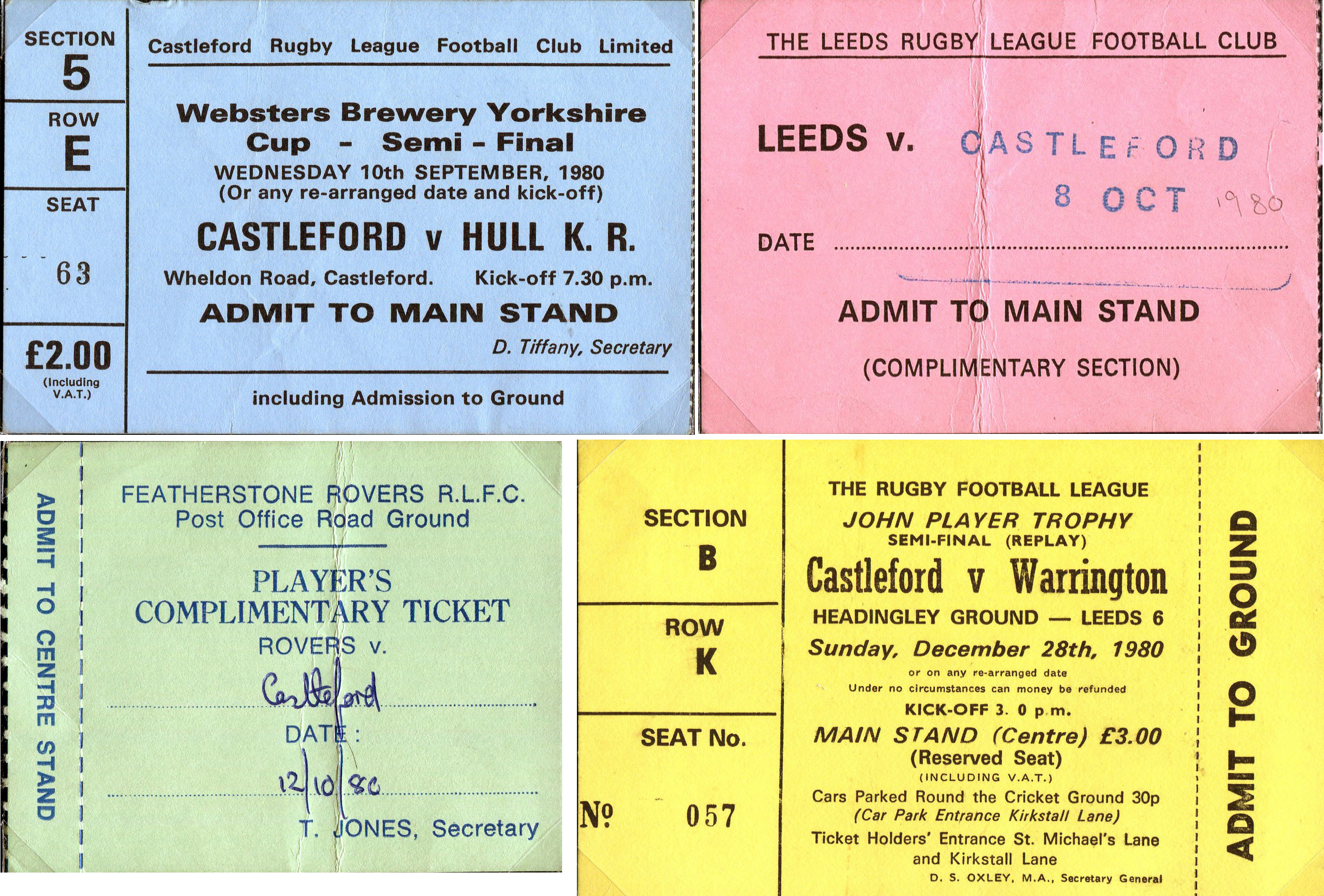 1980/81 memorabilia