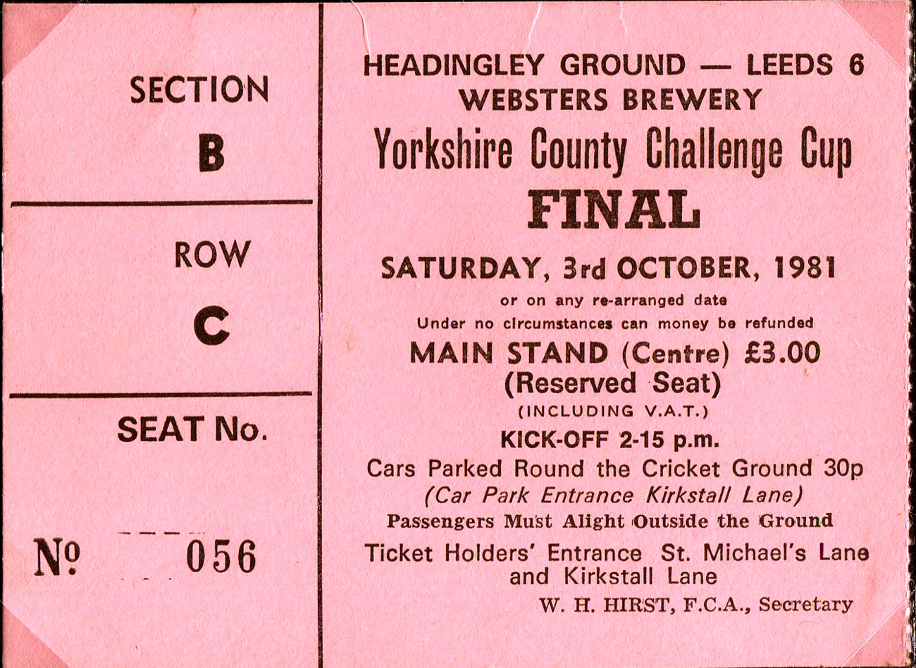 1981/82 memorabilia