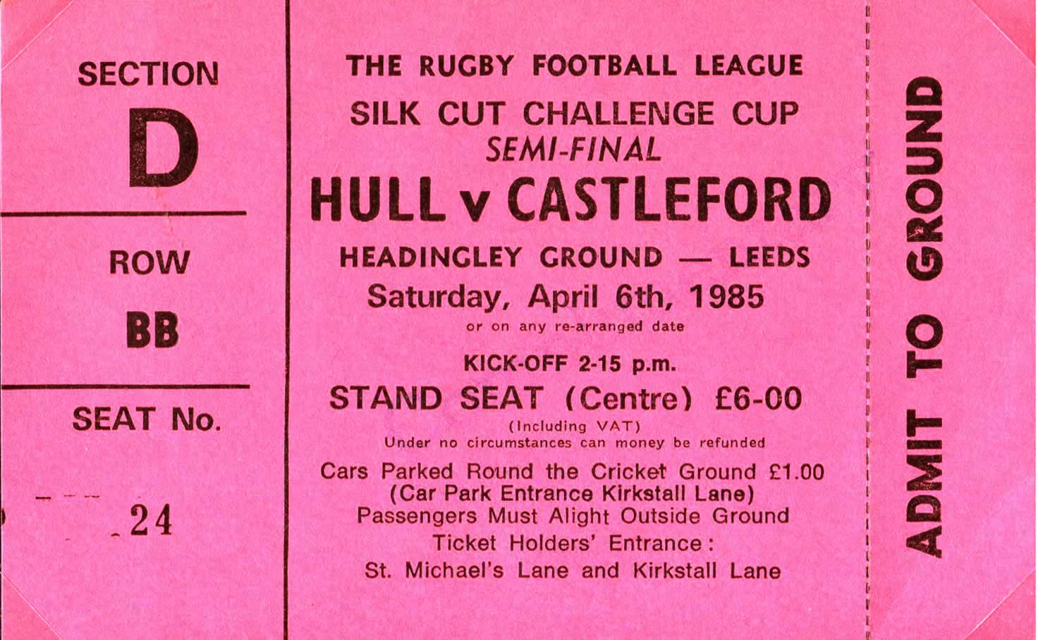1984/85 memorabilia