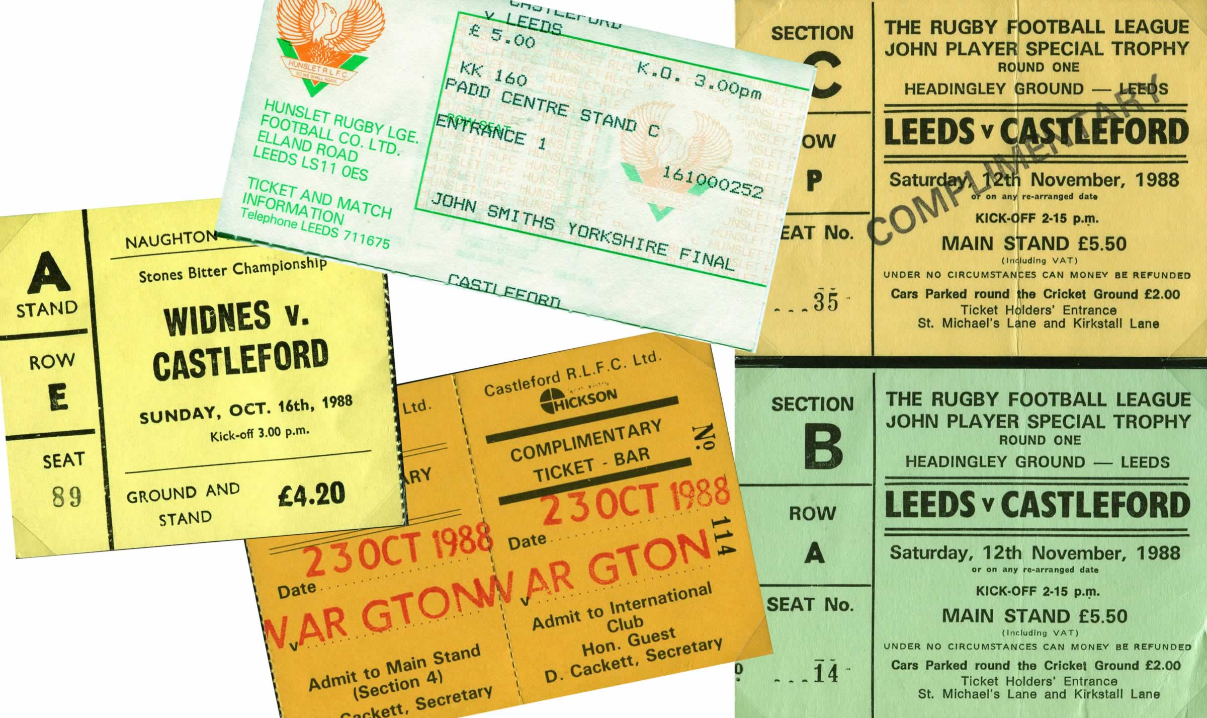 1988/89 memorabilia