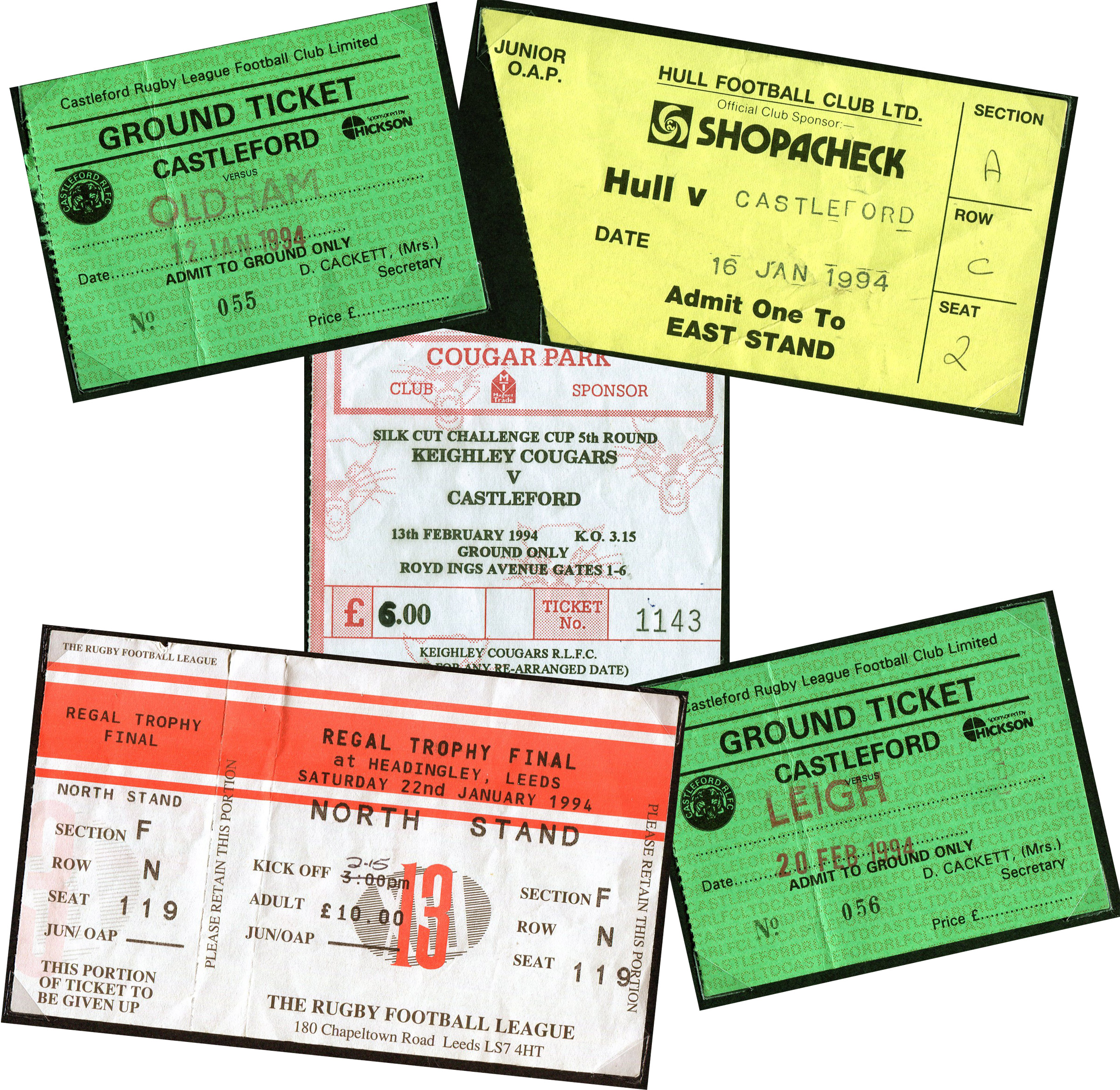 1993/94 memorabilia
