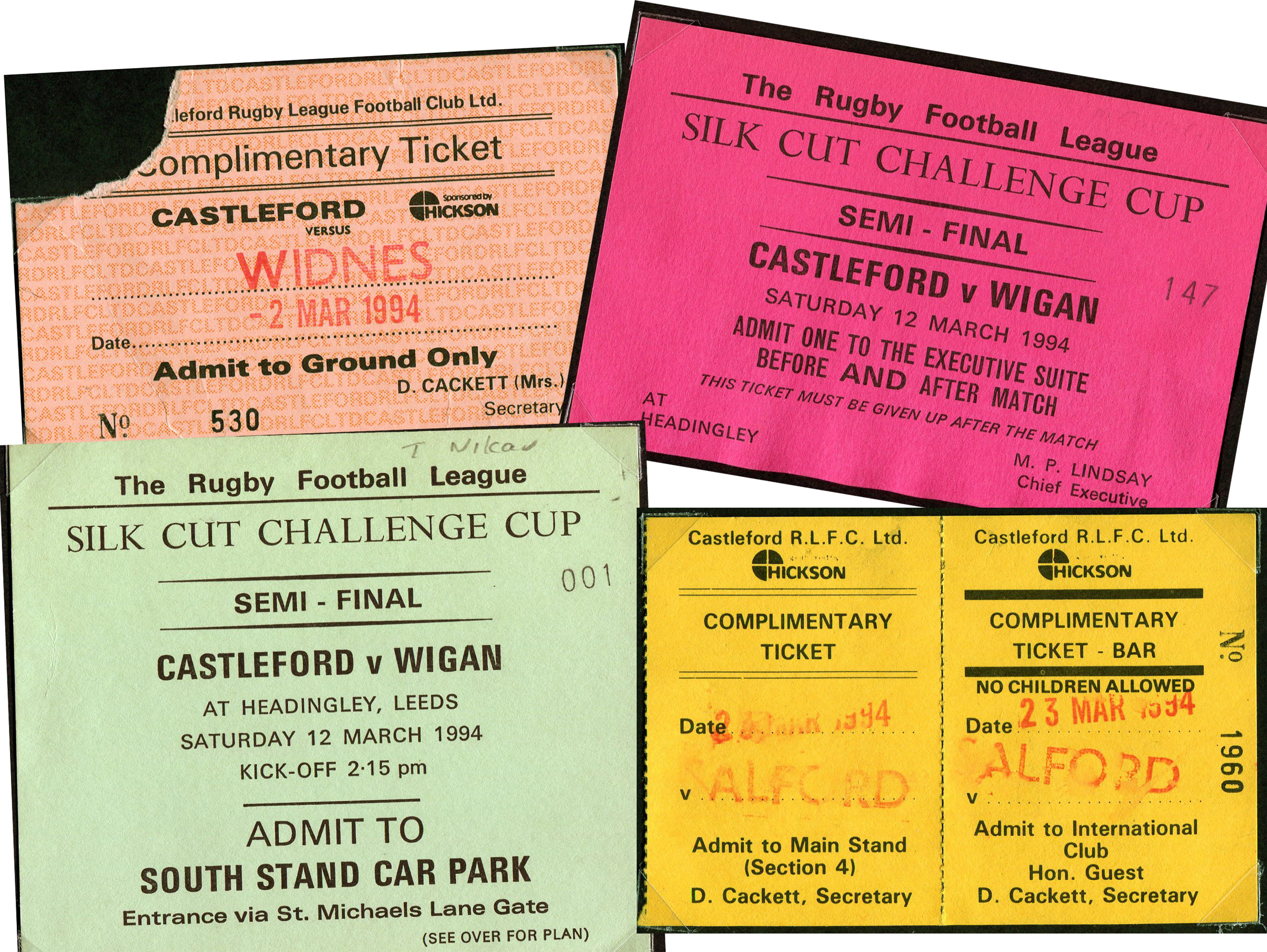 1993/94 memorabilia