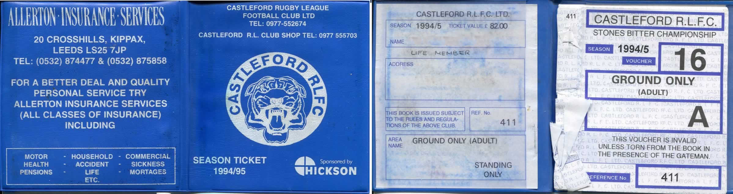 1994/95 memorabilia