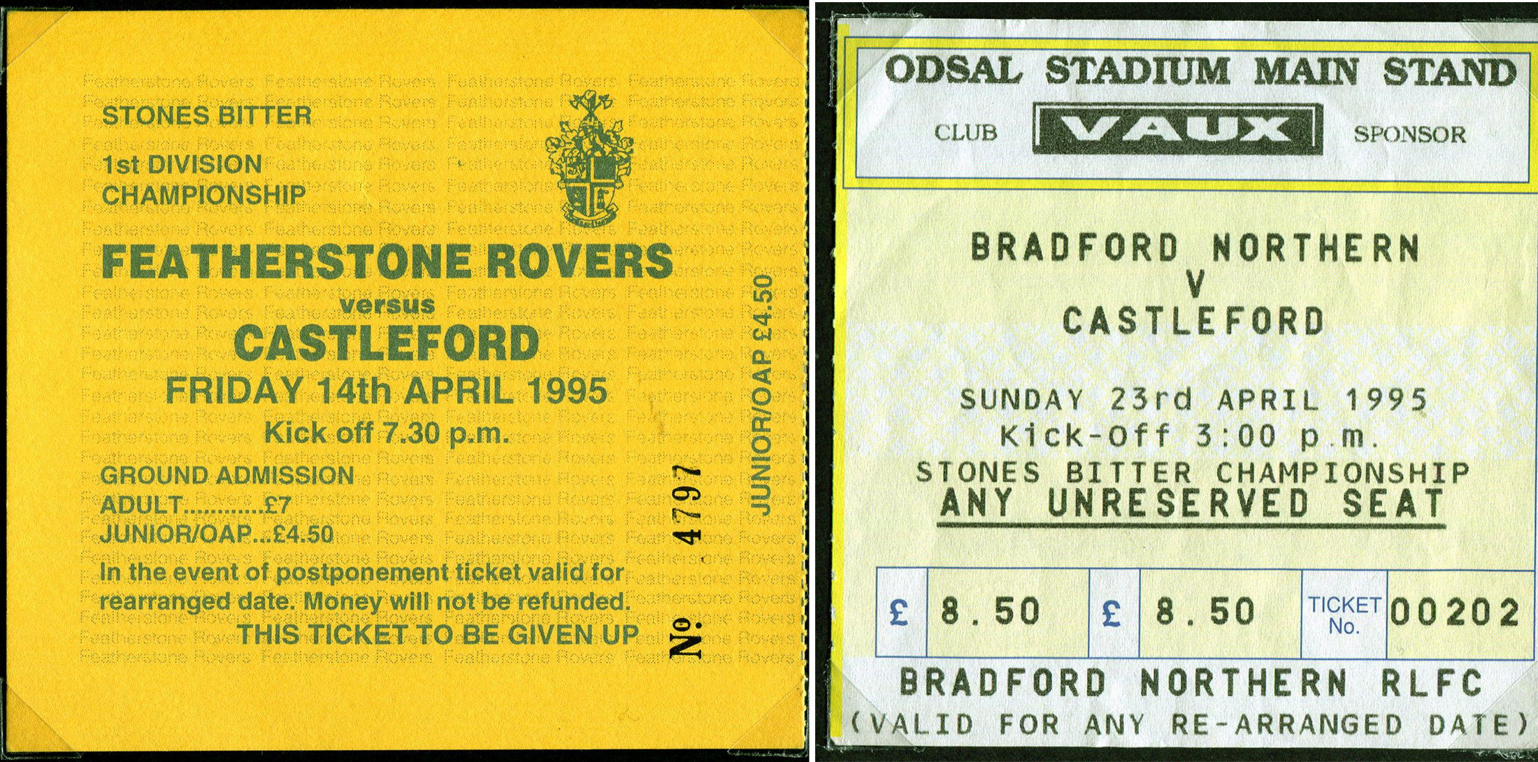 1994/95 memorabilia