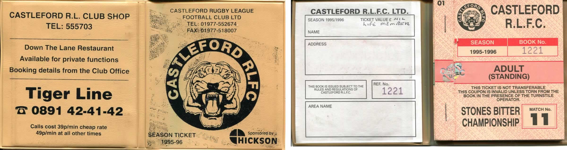 1995/96 memorabilia