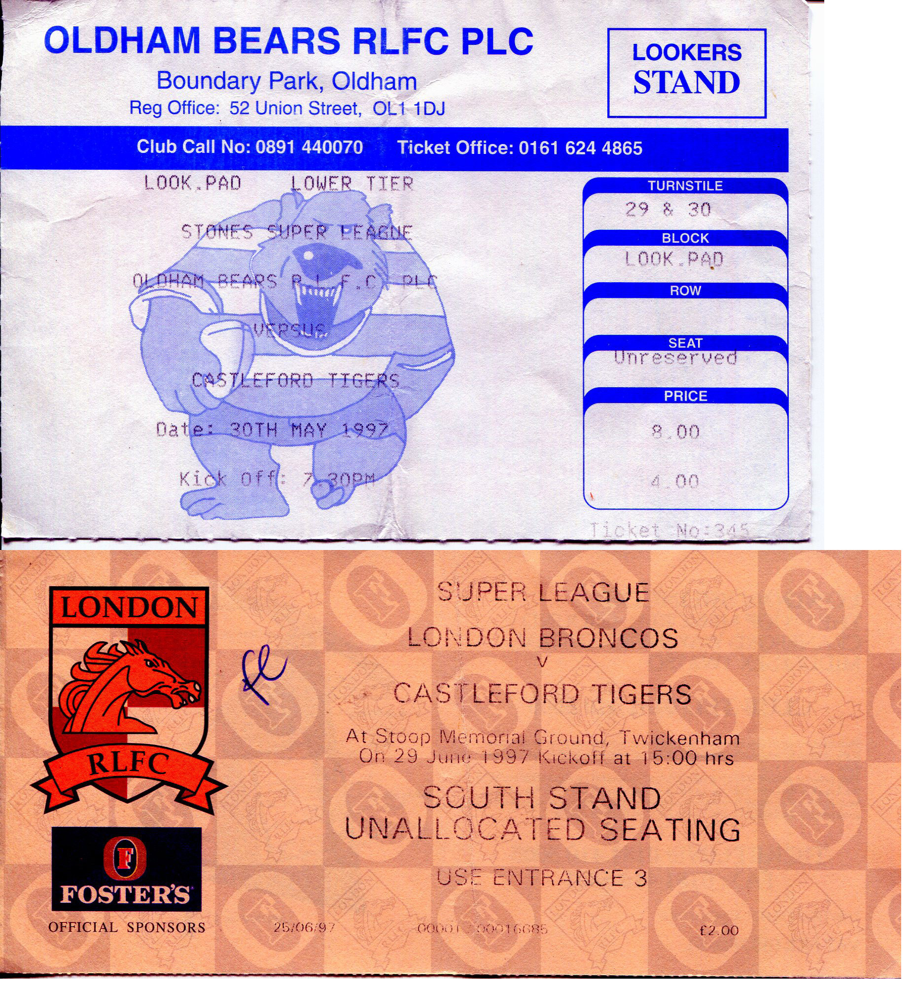 1997 memorabilia