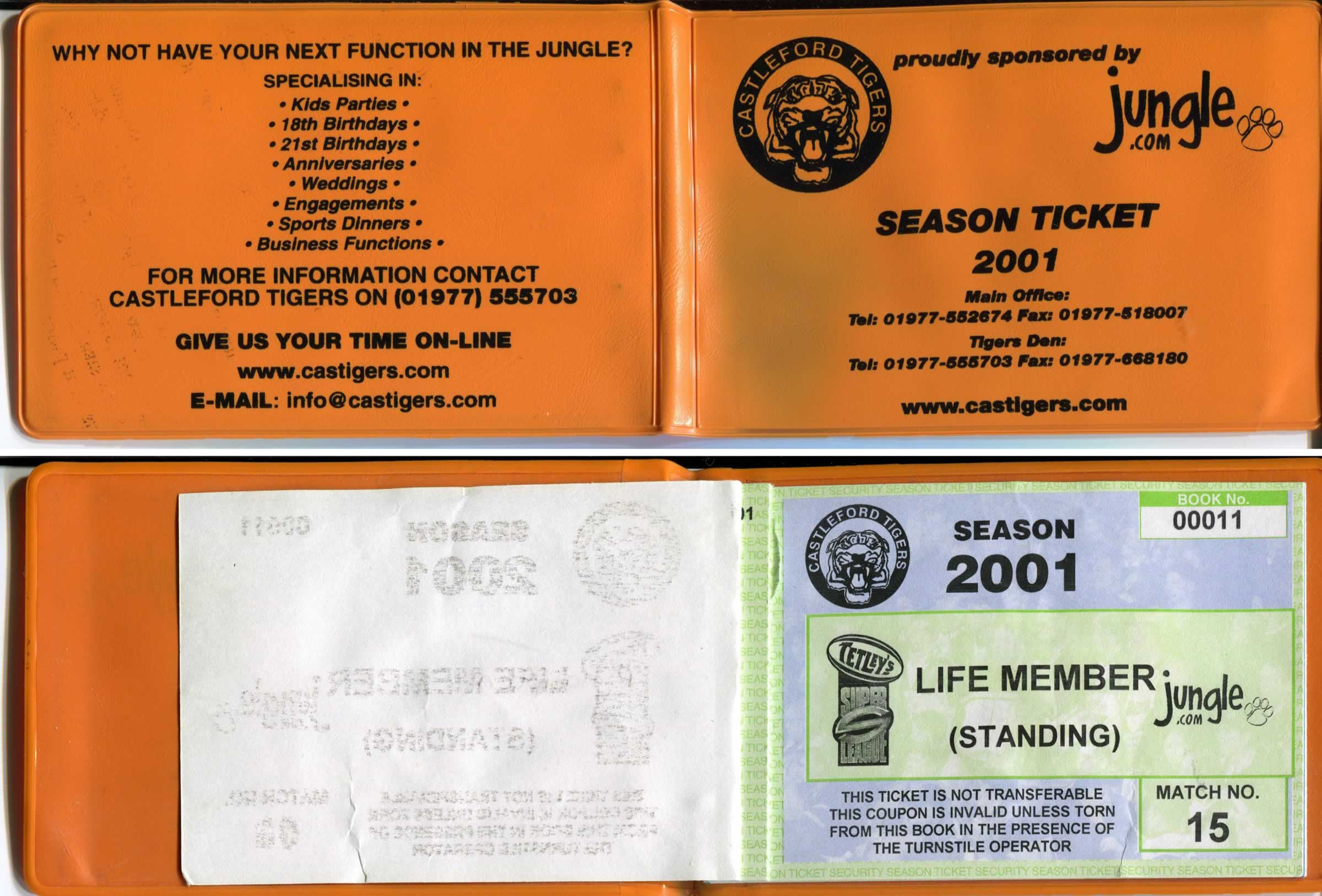 2001 memorabilia