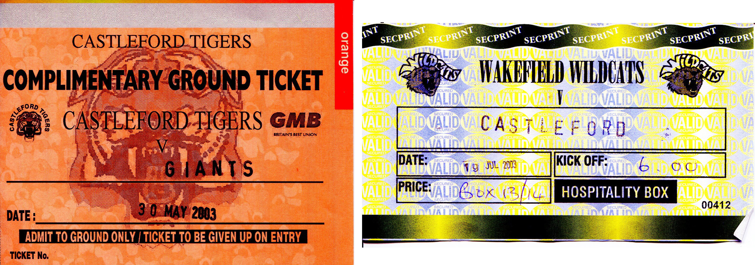 2003 memorabilia