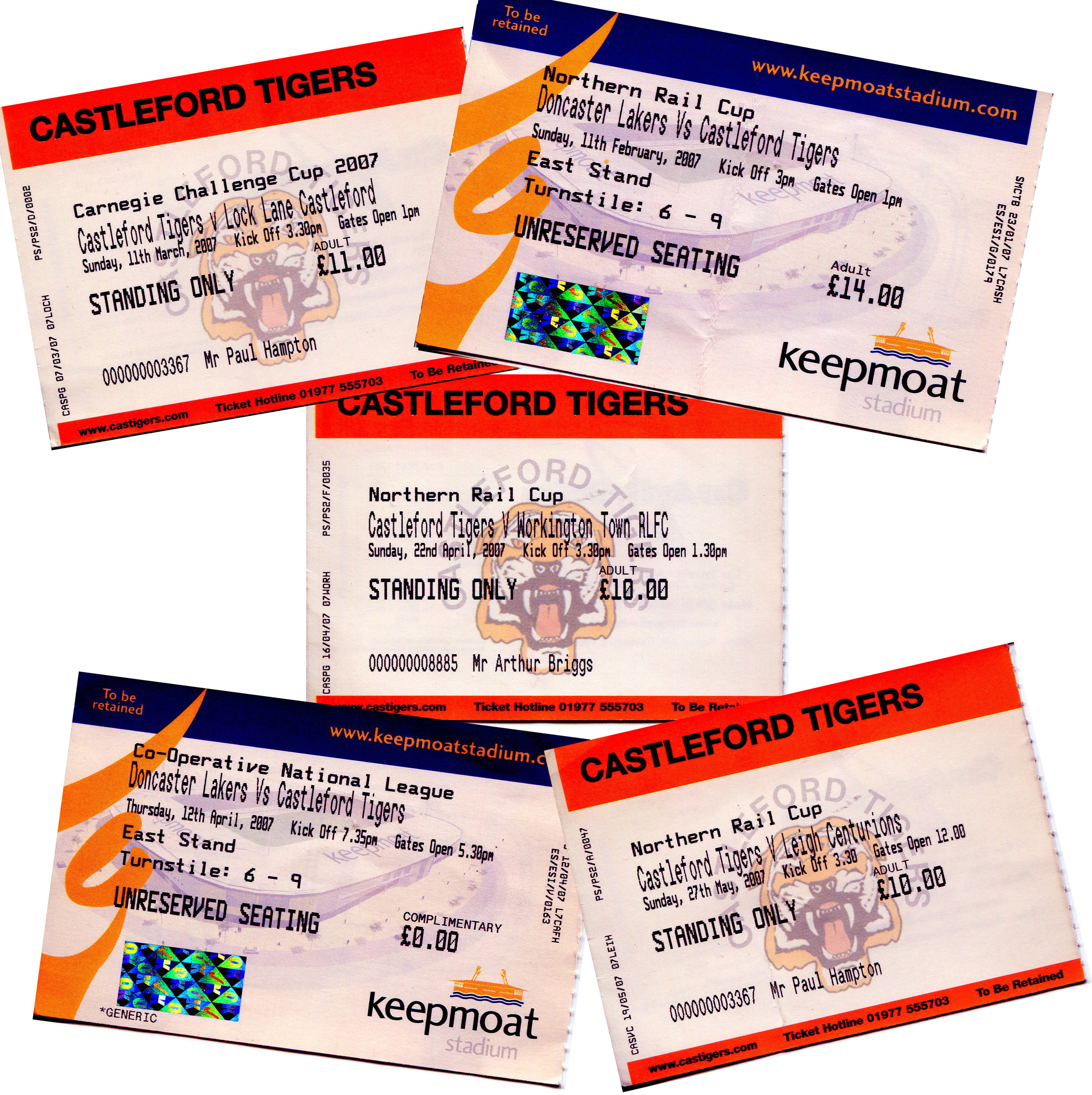 2007 memorabilia
