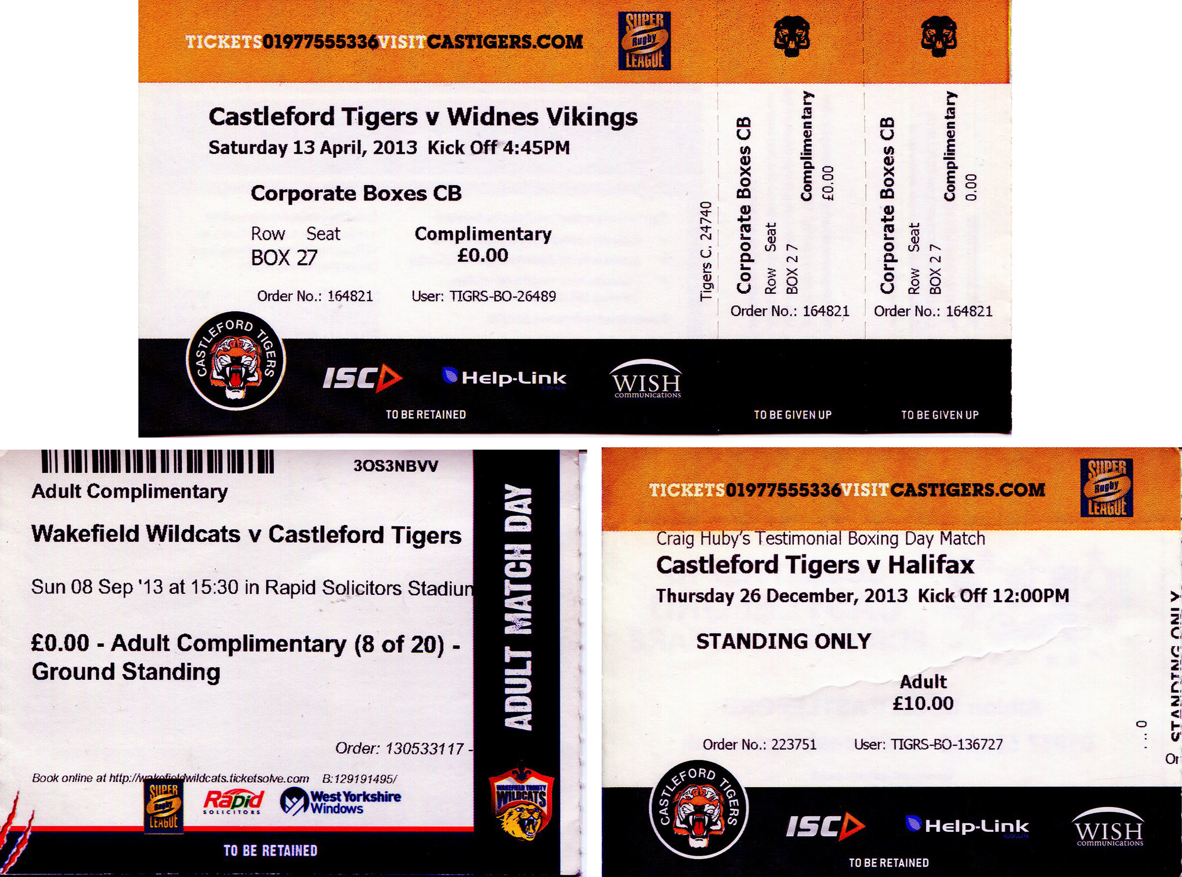 2013 memorabilia