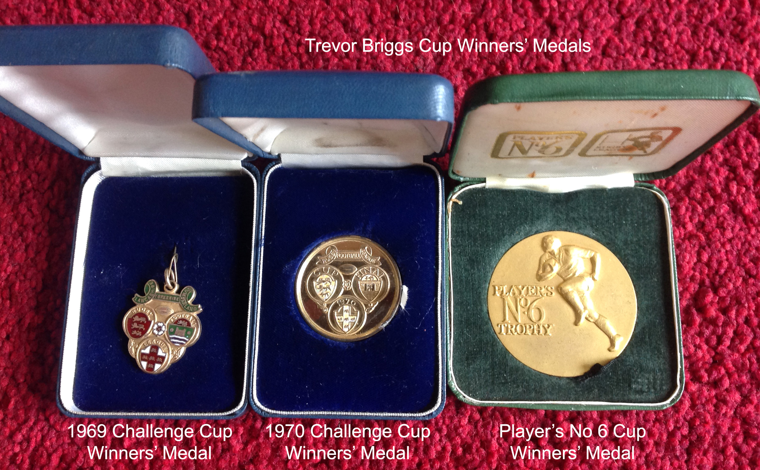 Trevor Briggs memorabilia